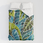 Schismatoglottis Calyptrata - Teal Palette Comforter Gallery Image 6