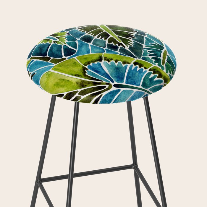 Schismatoglottis Calyptrata - Teal Palette Stool Gallery Image 2