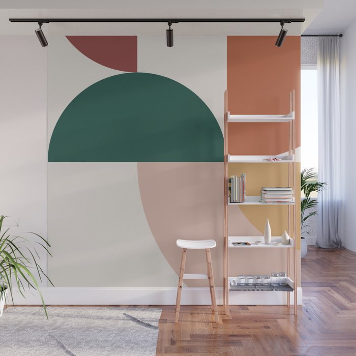 Abstract Geometric 12 Wall Mural Gallery Image 1