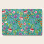 Floral Hummingbirds - BBG Cutting Board Gallery Image 1