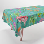 Floral Hummingbirds - BBG Tablecloth Gallery Image 1
