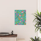 Floral Hummingbirds - BBG Poster Gallery Image 2