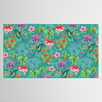 Floral Hummingbirds - BBG Tablecloth Gallery Image 2