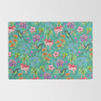 Floral Hummingbirds - BBG Rug Gallery Image 2