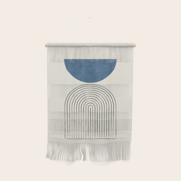 Arch Balance Blue Wall Hanging Gallery Image 1