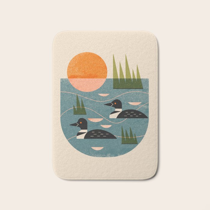 Loon Lake Bath Mat Gallery Image 1