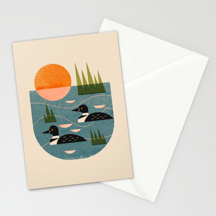 Loon Lake Stationery Card Gallery Image 2