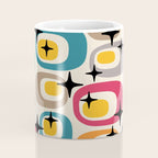Retro Mid Century Modern Atomic Pattern 533 Googie Coffee Mug Gallery Image 4