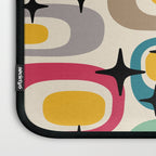 Retro Mid Century Modern Atomic Pattern 533 Googie Laptop Sleeve Gallery Image 3