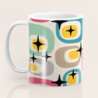 Retro Mid Century Modern Atomic Pattern 533 Googie Coffee Mug Gallery Image 3