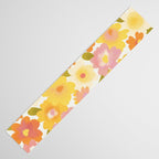 Yellow Garden Floral Pattern Table Runner Gallery Image 3