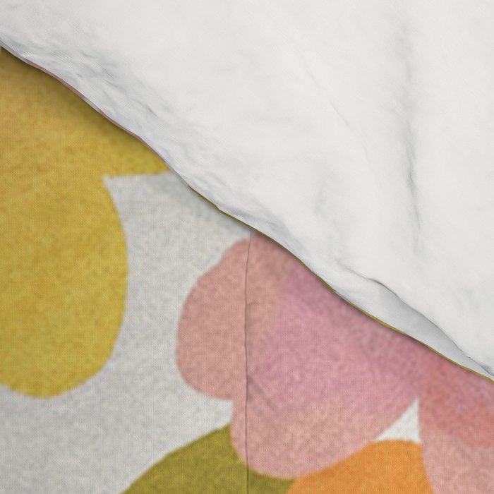 Yellow Garden Floral Pattern Comforter Gallery Image 4