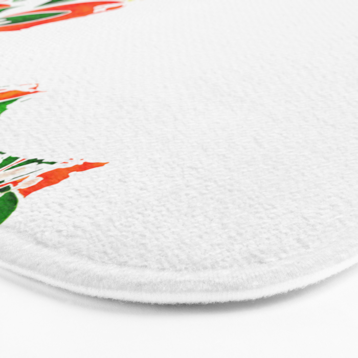 Florida State Flower - Orange Blossoms Bath Mat Gallery Image 3