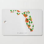 Florida State Flower - Orange Blossoms Cutting Board Gallery Image 1