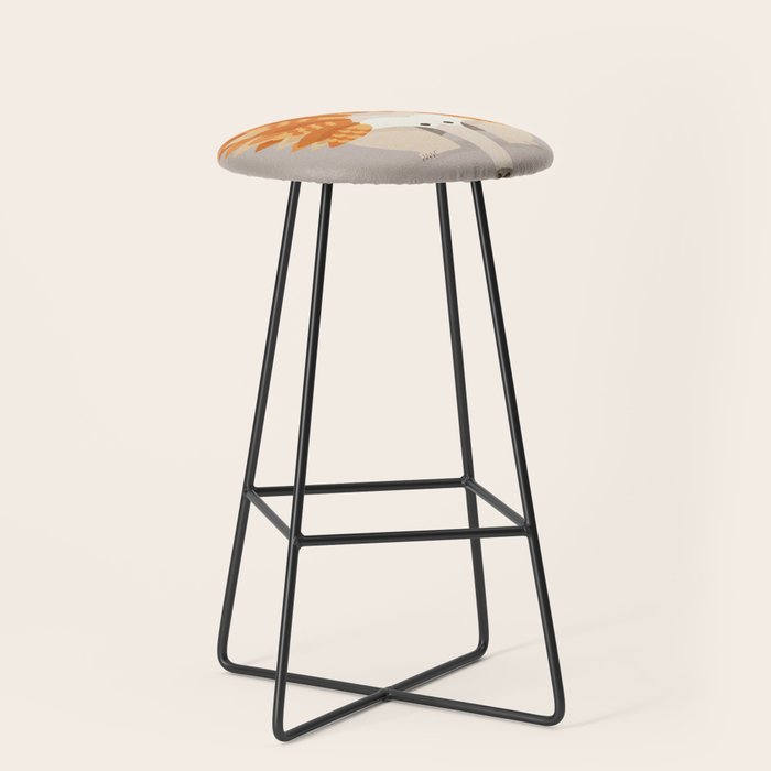 Whimsical Echidna Stool