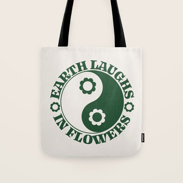 Eearth Laughs in Flowers Tote Bag Gallery Image 1