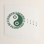 Eearth Laughs in Flowers Wrapping Paper Gallery Image 3