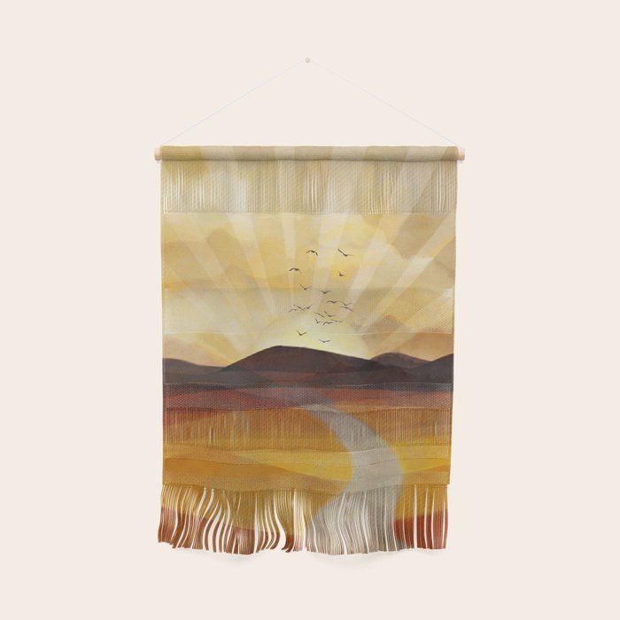 Desert in the Golden Sun Glow II Wall Hanging Gallery Image 1