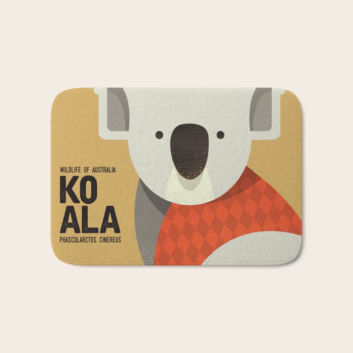 Hello Koala Bath Mat Gallery Image 1
