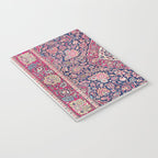 Kashan Central Persian Rug Print Notebook Gallery Image 3