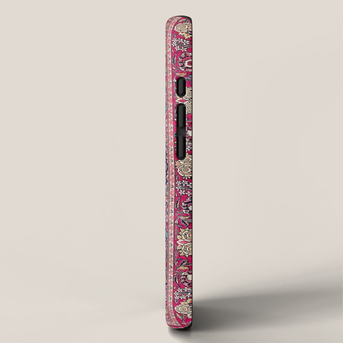 Kashan Central Persian Rug Print iPhone Case Gallery Image 2