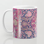 Kashan Central Persian Rug Print Coffee Mug Gallery Image 3