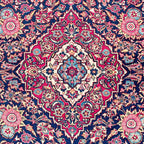 Kashan Central Persian Rug Print Coffee Mug Gallery Image 2