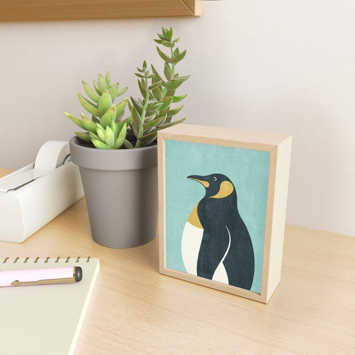 FAUNA / Emperor Penguin Mini Art Print Gallery Image 2