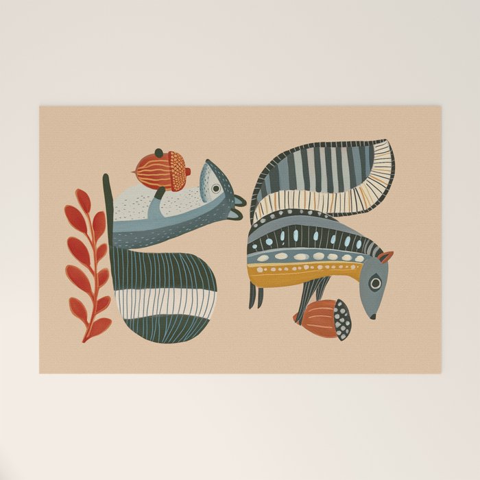 Little Forest Friends Welcome Mat Gallery Image 1
