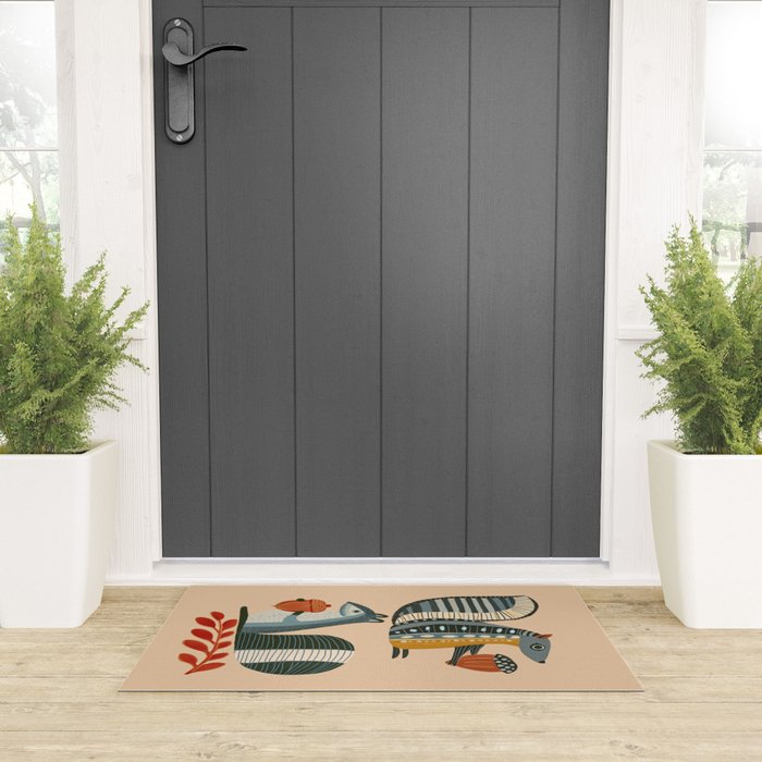 Little Forest Friends Welcome Mat Gallery Image 3