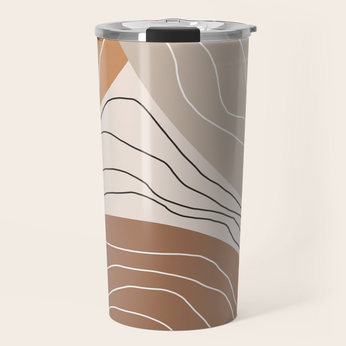 Abstract Shape IV Travel Mug Gallery Image 1