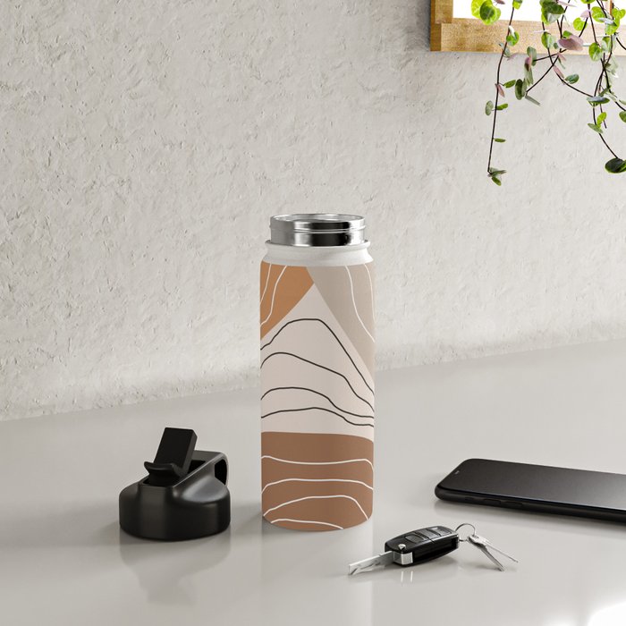 Abstract Shape IV Water Bottle Gallery Image 4