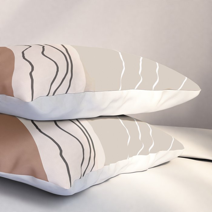 Abstract Shape IV Pillow Sham Gallery Image 3