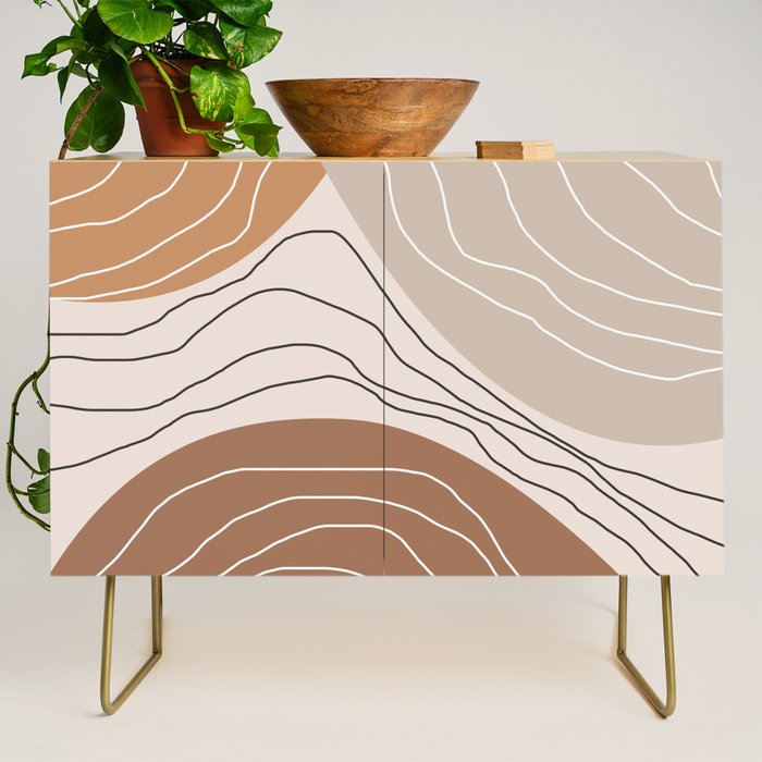 Abstract Shape IV Credenza Gallery Image 1