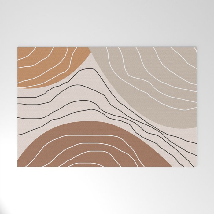Abstract Shape IV Welcome Mat Gallery Image 1