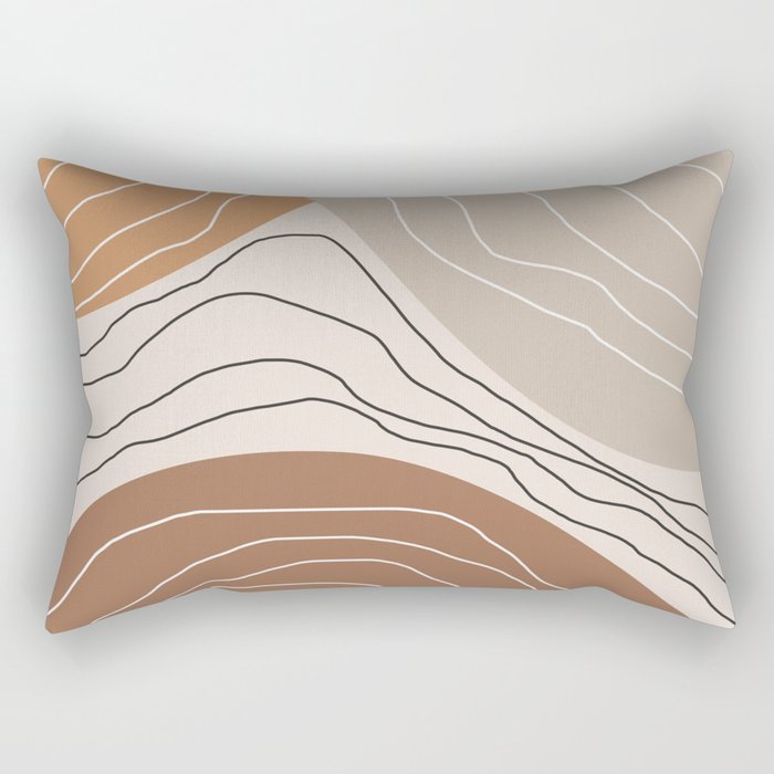 Abstract Shape IV Rectangular Pillow Gallery Image 1