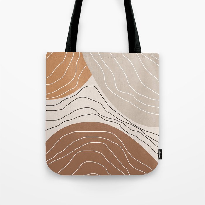 Abstract Shape IV Tote Bag Gallery Image 1