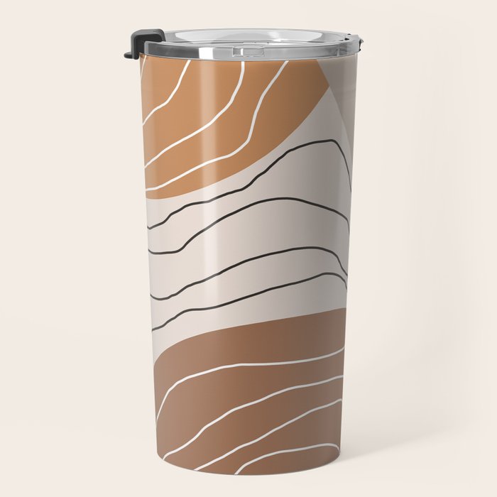 Abstract Shape IV Travel Mug Gallery Image 3