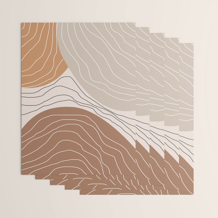 Abstract Shape IV Wrapping Paper Gallery Image 3