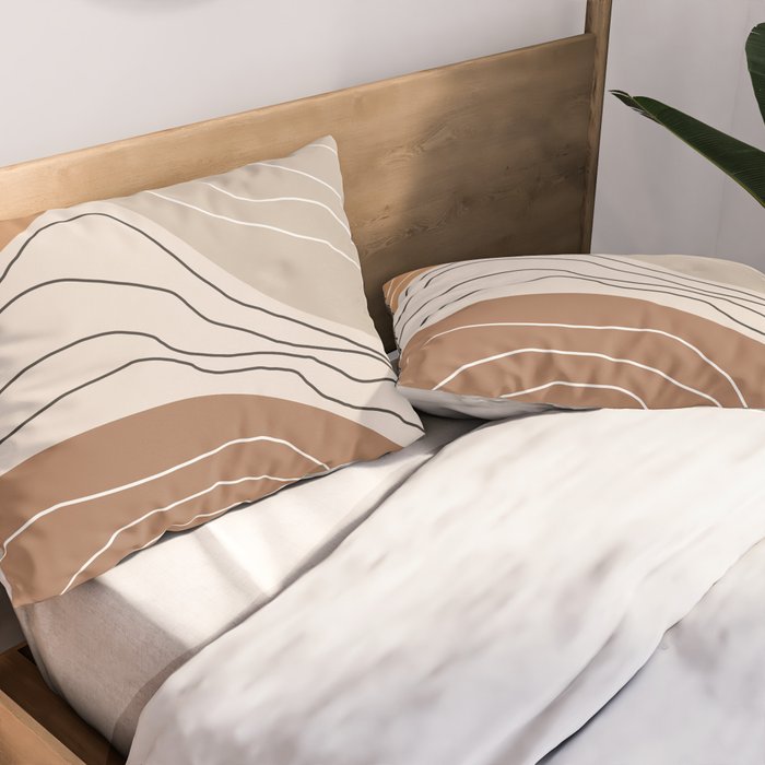 Abstract Shape IV Pillow Sham Gallery Image 2