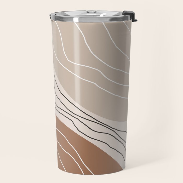 Abstract Shape IV Travel Mug Gallery Image 2