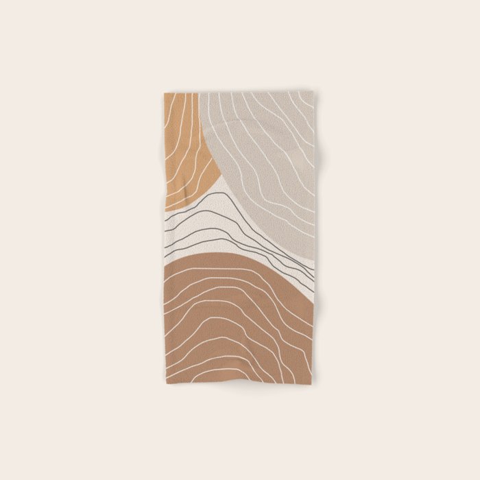 Abstract Shape IV Bath Towel Gallery Image 1