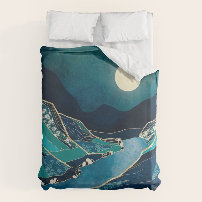 Spring River Night Duvet Cover Gallery Image 6