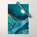 Spring River Night Wrapping Paper Gallery Image 1