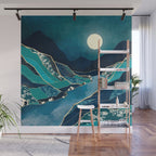 Spring River Night Wall Mural Gallery Image 1
