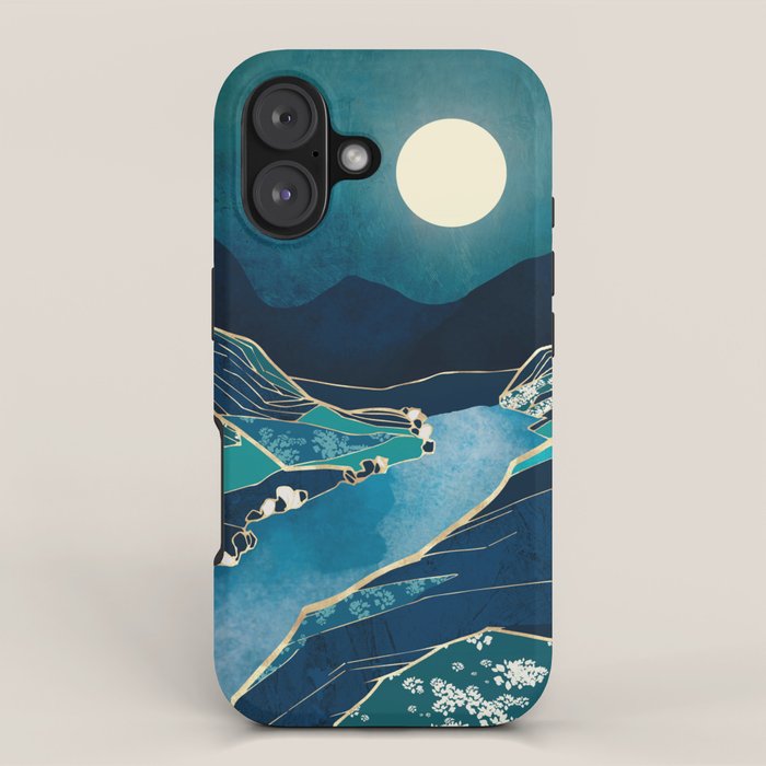 Spring River Night iPhone Case Gallery Image 1