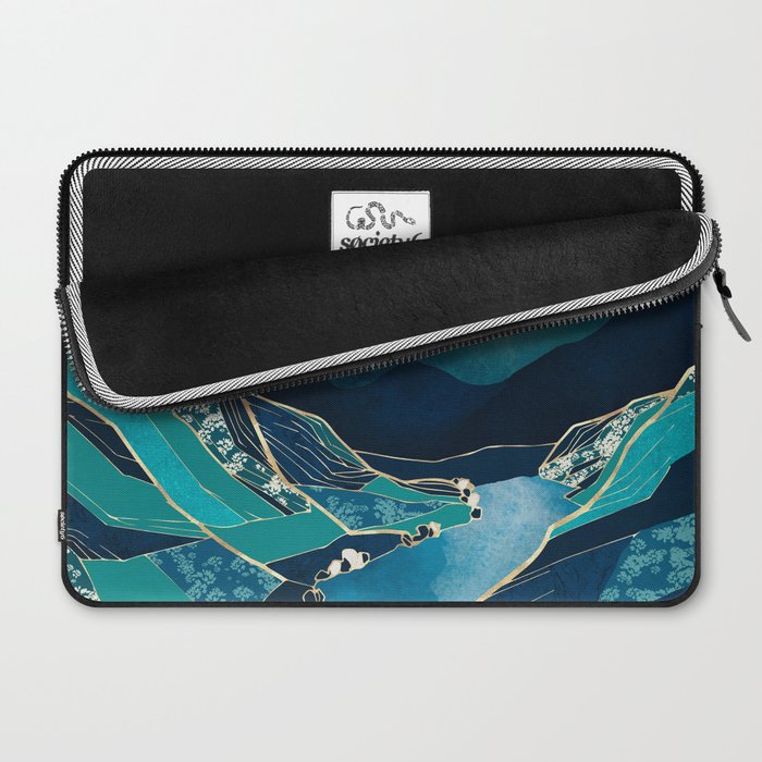 Spring River Night Laptop Sleeve Gallery Image 2