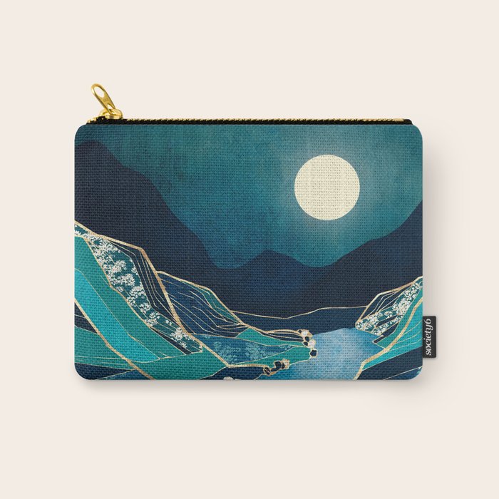 Spring River Night Carry All Pouch Gallery Image 1