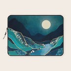 Spring River Night Laptop Sleeve Gallery Image 1