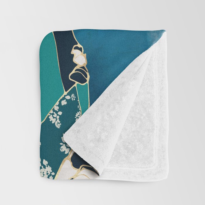 Spring River Night Throw Blanket Gallery Image 3